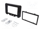 Radio frame; Suzuki; 2 DIN; black
