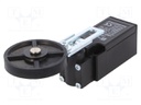 Limit switch; adjustable lever, roller; NO + NC; 5A; max.250VAC