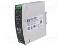 AC/DC DIN Rail Power Supply (PSU), ITE, 1 Output, 75 W, 24 V, 3.2 A