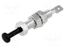 Microswitch SNAP ACTION; SPST-NC; ON-(OFF); Pos: 2