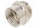 Thread adapter; Int.thread: PG9; Ext.thread: M16; brass; Pitch: 1.5