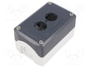 Enclosure: for remote controller; X: 68mm; Y: 74mm; Z: 53mm; IP66