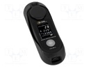 Meter: refractometer; LCD; 0÷51%,1,333÷1,465nD; Temp: 0÷40°C; IP65