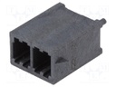 Socket; wire-board; male; Mega-Fit; 5.7mm; PIN: 2; Layout: 2x1; 23A