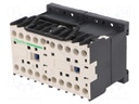 Contactor: 3-pole reversing; NO x3; Auxiliary contacts: NC; 24VDC