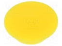Cap; plastic; push-in; yellow; Application: K21