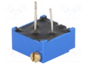 Potentiometer: mounting; multiturn; 1kΩ; 500mW; THT; ±10%; linear