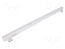 LED lamp; warm white; S14S; 230VAC; 375lm; 3.5W; 140°; 2700K