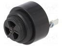 Signaller: sound; black; Usup: 24VDC; Sound level: 90dB; IP54