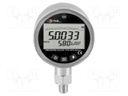 Manometer; Press.meas.range: 0÷6bar; LCD 2,5"; ±0.25%; 80x50x80mm