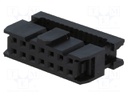 Plug; IDC; female; PIN: 14; IDC; for ribbon cable; 1.27mm
