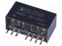 Converter: DC/DC; 6W; Uin: 18÷36V; 12VDC; Iout: 500mA; SIP8; 4.9g