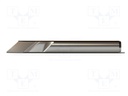 Tip; knife; 4mm; for soldering irons