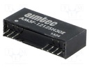 Converter: DC/DC; 3W; Uin: 10.8÷13.2V; 12VDC; Iout: 250mA; SIP12