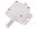 Converter: temperature and humidity; Range: -30÷80°C,0÷100% RH