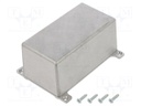 Enclosure: shielding; X: 60mm; Y: 111mm; Z: 54mm; with fixing lugs