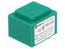 Transformer: encapsulated; 2VA; 230VAC; 15V; 133.3mA; Mounting: PCB