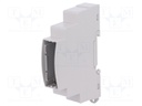 Enclosure: for DIN rail mounting; Y: 90mm; X: 18mm; Z: 53mm; ABS
