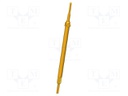 Test needle; Operational spring compression: 4mm; 5A; Ø: 0.64mm