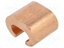 Copper; 50mm2; 1/0AWG; Connector: C shape crimp