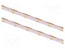 SOB LED tape; white neutral; LED/m: 320; 10mm; IP68; 8W/m; 48VDC