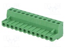 Pluggable terminal block; Contacts ph: 5.08mm; ways: 12; straight