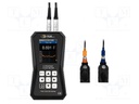 Meter: flow analyzer; colour,LCD 2,8"; ±32 m/s; USB; 57÷720mm