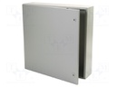Enclosure: wall mounting; X: 760mm; Y: 760mm; Z: 210mm; AE; IP66; IK08