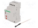 Module: regulator; temperature; NO/NC; DIN; 250VAC/16A; -30÷60°C