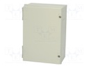 Enclosure: wall mounting; X: 220mm; Y: 320mm; Z: 150mm; NEO; ABS; grey