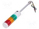 Signaller: signalling column; buzzer,continuous light; LED; IP54