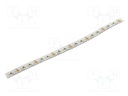 LED tape; white warm; 2216; LED/m: 240; 8mm; white PCB; IP20; 120°