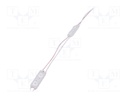 LED; white warm; 3000K; 116lm; 175°; No.of diodes: 2; 11x16x50mm