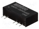 Converter: DC/DC; 2W; Uin: 10.8÷13.2V; Uout: 9VDC; Uout2: -9VDC; SIP7
