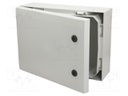 Enclosure: wall mounting; X: 300mm; Y: 400mm; Z: 150mm; ARCA; grey