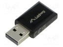 PC extension card: WiFi network; USB A plug; USB 2.0; black