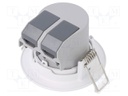 LED spotlight; 220/240VAC; 5W; neutral white; 36°; 4000K; 420lm
