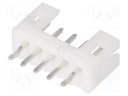 Socket; wire-board; male; 140; 2mm; PIN: 5; THT; 100V; 2A; tinned