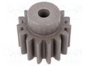 Spur gear; whell width: 45mm; Ø: 51mm; Number of teeth: 15; ZCL
