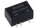 Converter: DC/DC; 2W; Uin: 10.8÷13.2VDC; Uout: 24VDC; Iin: 196mA