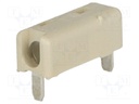 Connector: plug-in; Poke-In; 4mm; ways: 1; 22AWG÷18AWG; 4A; THT