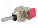 Switch: toggle; Pos: 2; SPDT; ON-ON; 5A/125VAC; 5A/28VDC; -30÷85°C