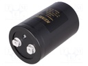 Capacitor: electrolytic; 180000uF; 40VDC; Leads: screw; ESR: 9mΩ