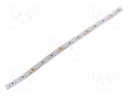 LED tape; white neutral; 2216; LED/m: 120; 8mm; white PCB; IP20
