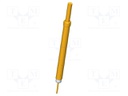 Needle-like test probe; Operational spring compression: 4.2mm