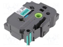 Tape; Width: 24mm; Colour: green; Character colour: black; L: 8m