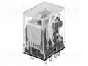 Relay: electromagnetic; 3PDT; Ucoil: 24VDC; 5A; max.250VAC