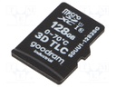 Memory card; industrial; 3D TLC,pSLC; 128GB; UHS I U1; 0÷70°C