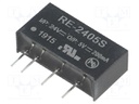 Converter: DC/DC; 1W; Uin: 21.6÷26.4V; Uout: 5VDC; Iout: 200mA; SIP7