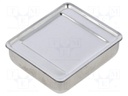 Enclosure: shielding; X: 44mm; Y: 50mm; Z: 13mm; steel; Series: MICRO